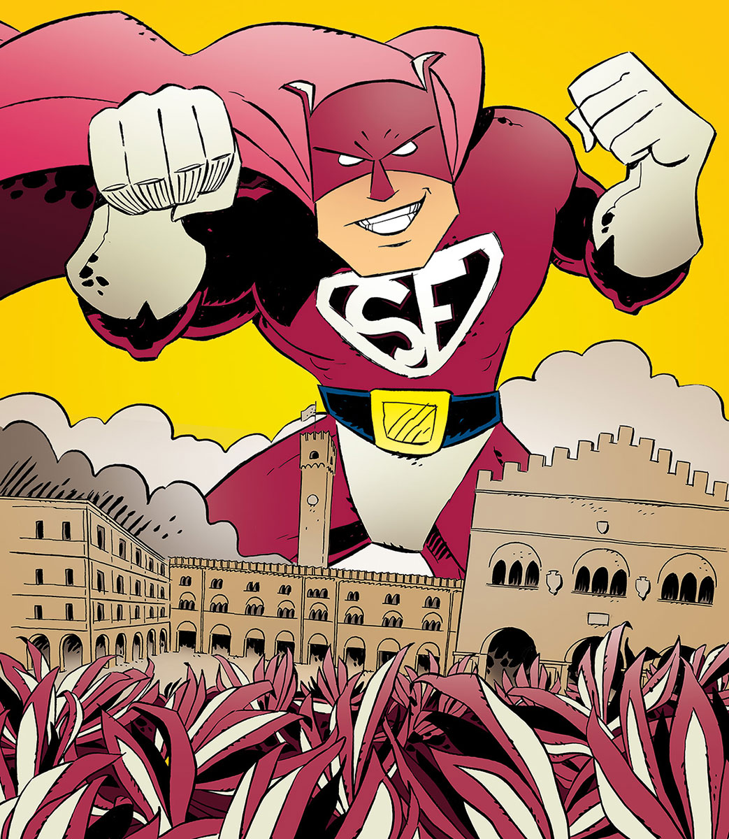 Cocoradicchio 2019 - Illustration by Claudio Bandoli