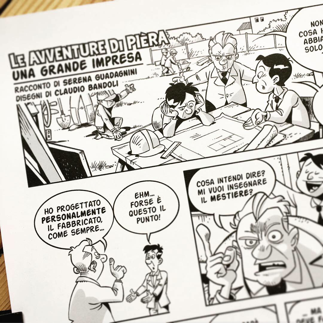 Pièra n.9 - Comics by Claudio Bandoli
