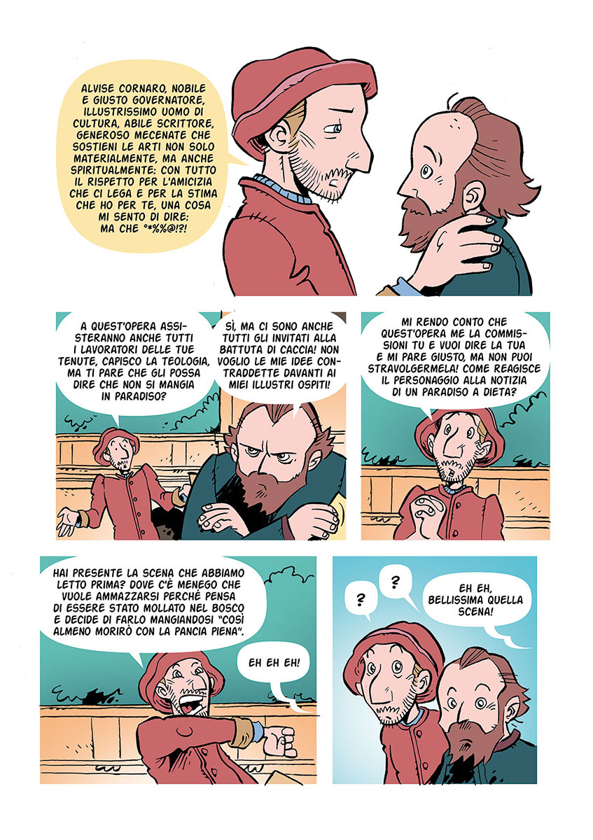 Comics tiramisù - Comics by Claudio Bandoli