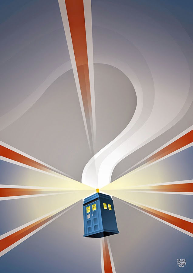Doctor Who fan art - Illustration by Claudio Bandoli