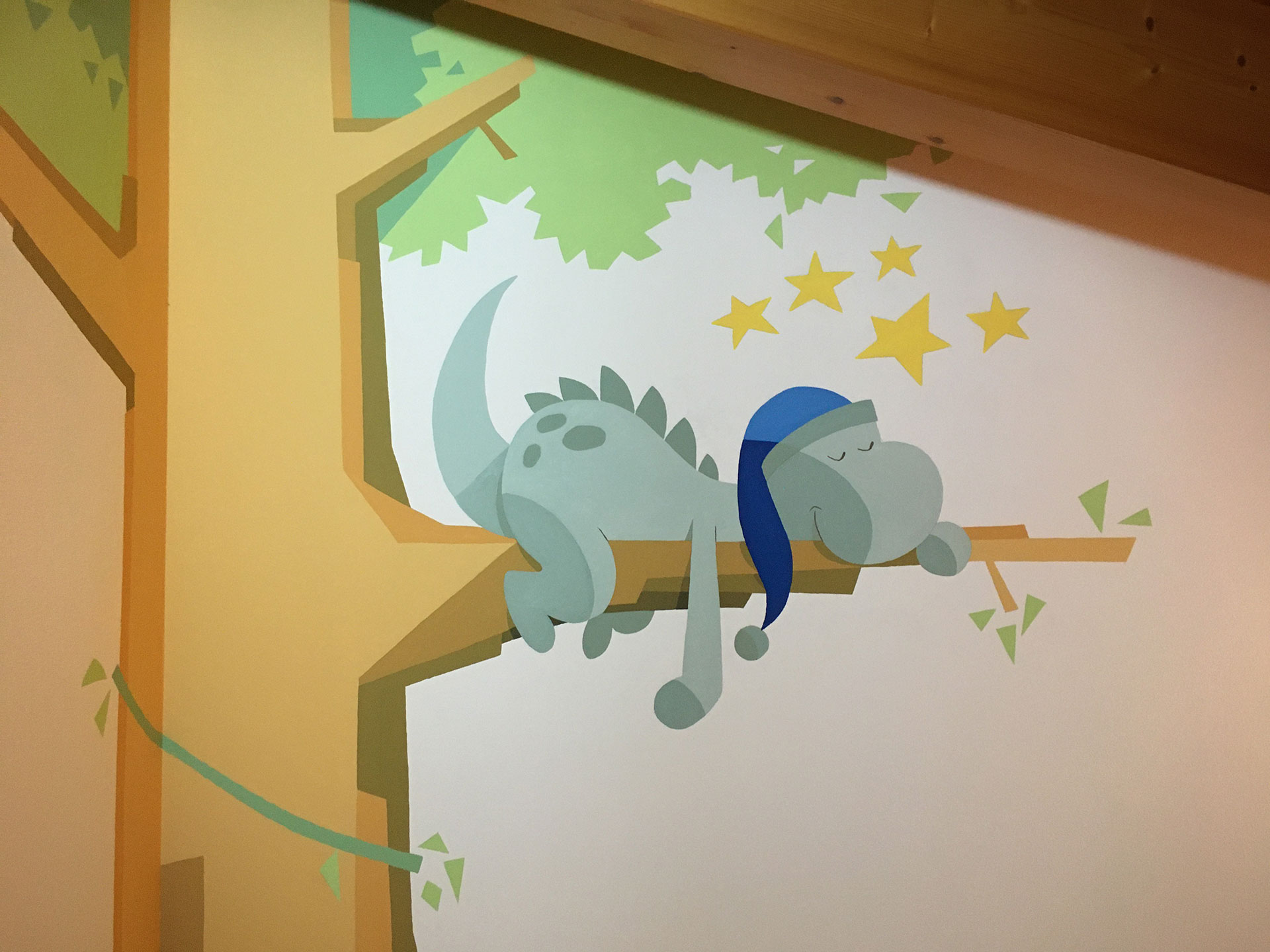 Kid's bedroom - Wallpainting by Claudio Bandoli