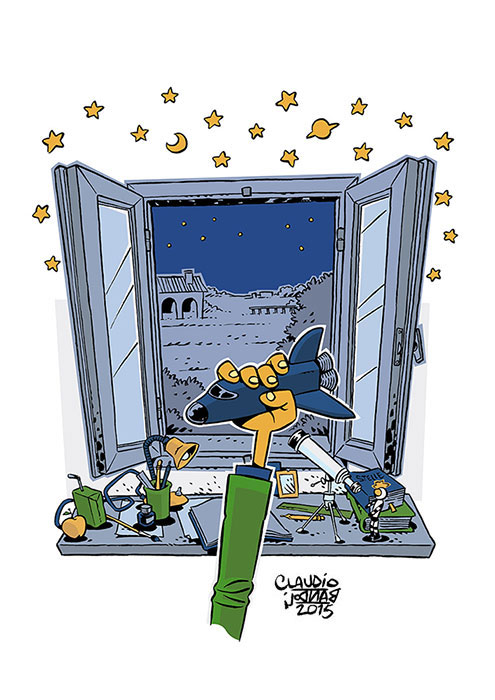 Veneta cucine web catalog - Illustration by Claudio Bandoli