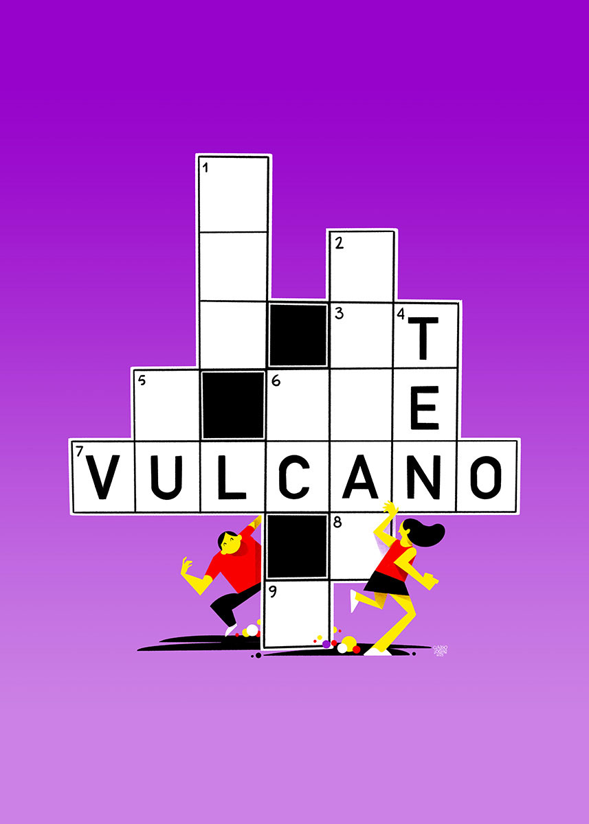 Vulcano ten - Illustration by Claudio Bandoli
