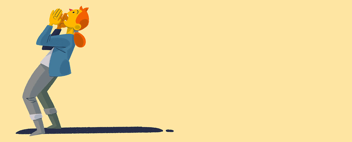 Il Filo di Simo website - Illustration by Claudio Bandoli