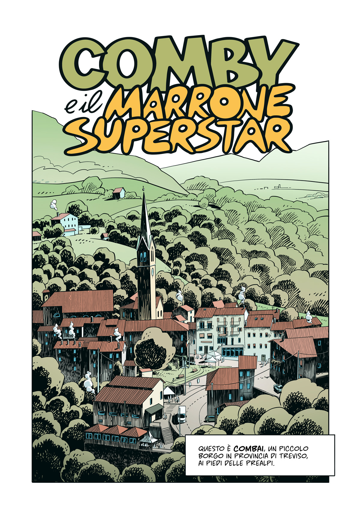 Comby e il marrone superstar - Comics by Claudio Bandoli