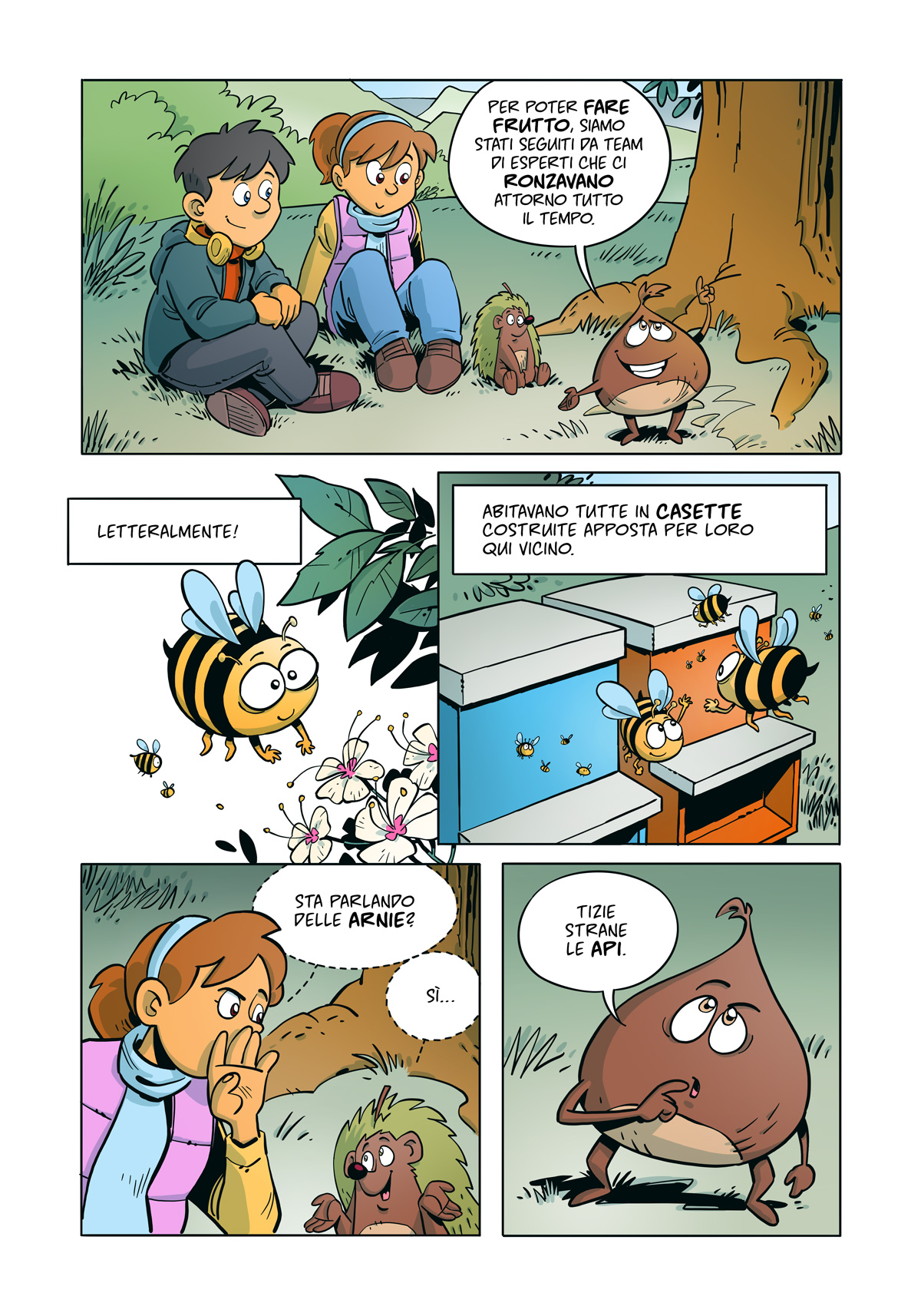 Comby e il marrone superstar - Comics by Claudio Bandoli