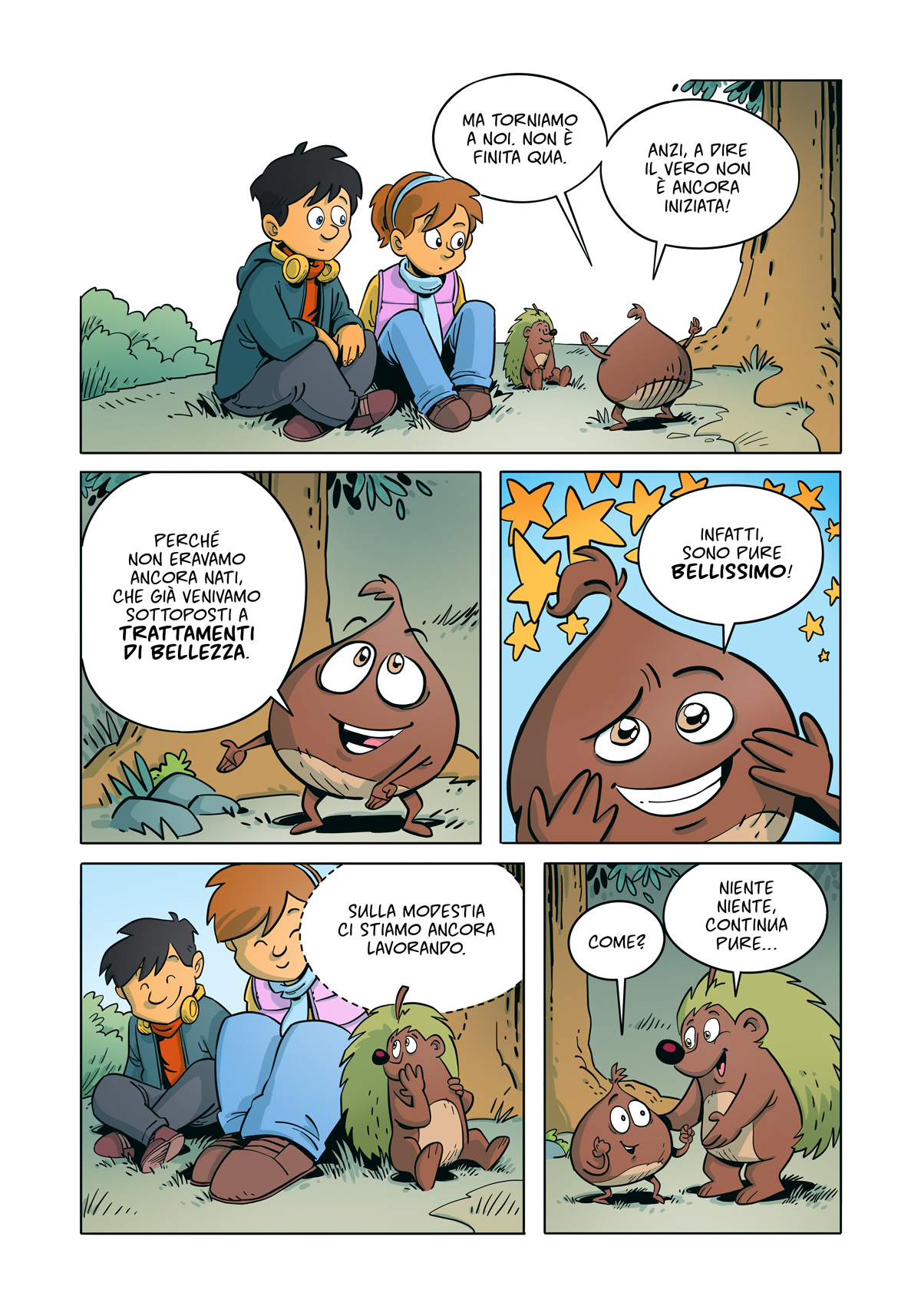Comby e il marrone superstar - Comics by Claudio Bandoli