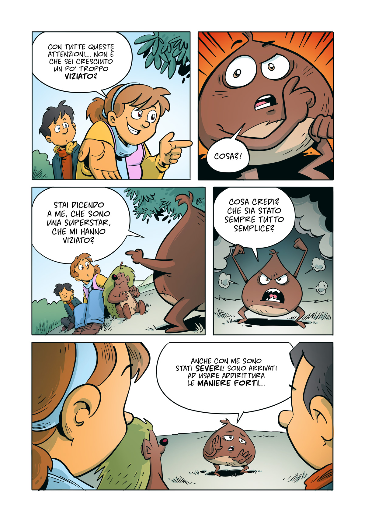 Comby e il marrone superstar - Comics by Claudio Bandoli