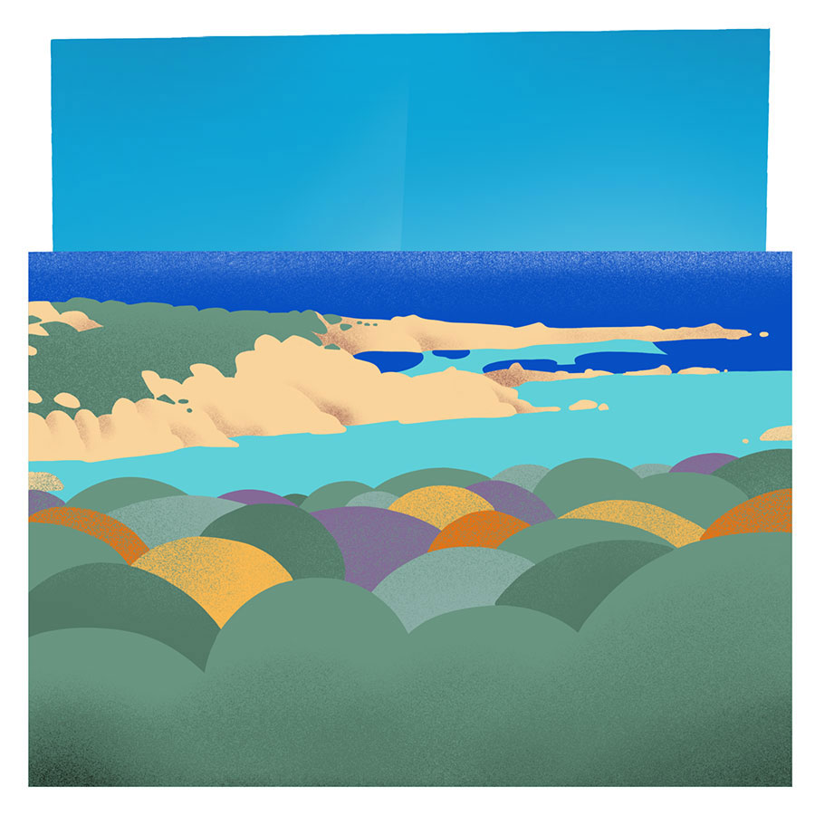 Sardinia facts - Illustration by Claudio Bandoli