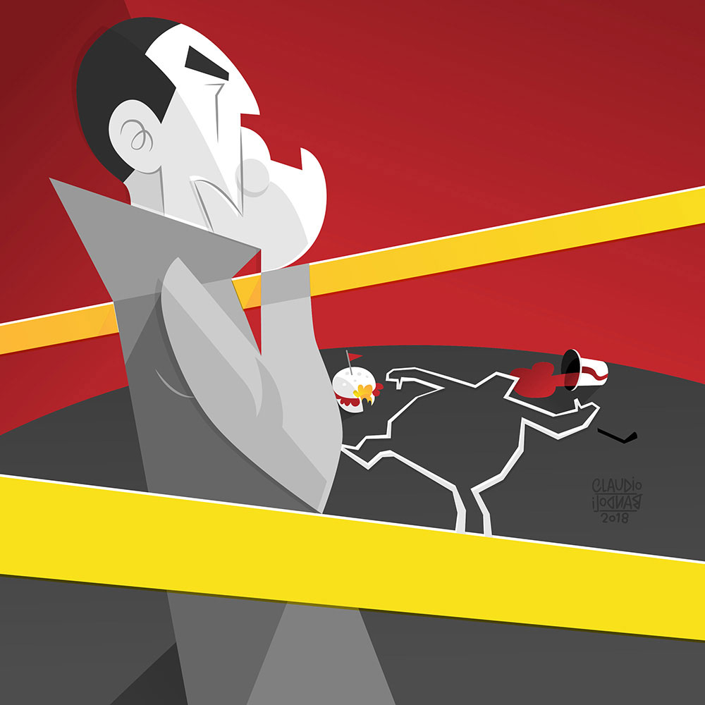 Technogym blog 2018 posts - Illustration by Claudio Bandoli